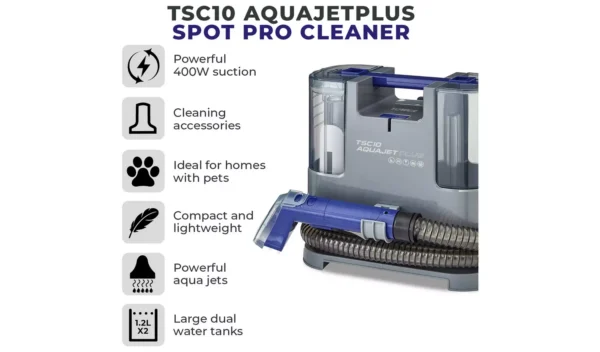 Tower AquaJet Plus Spot Pro Carpet Cleaner - Image 3